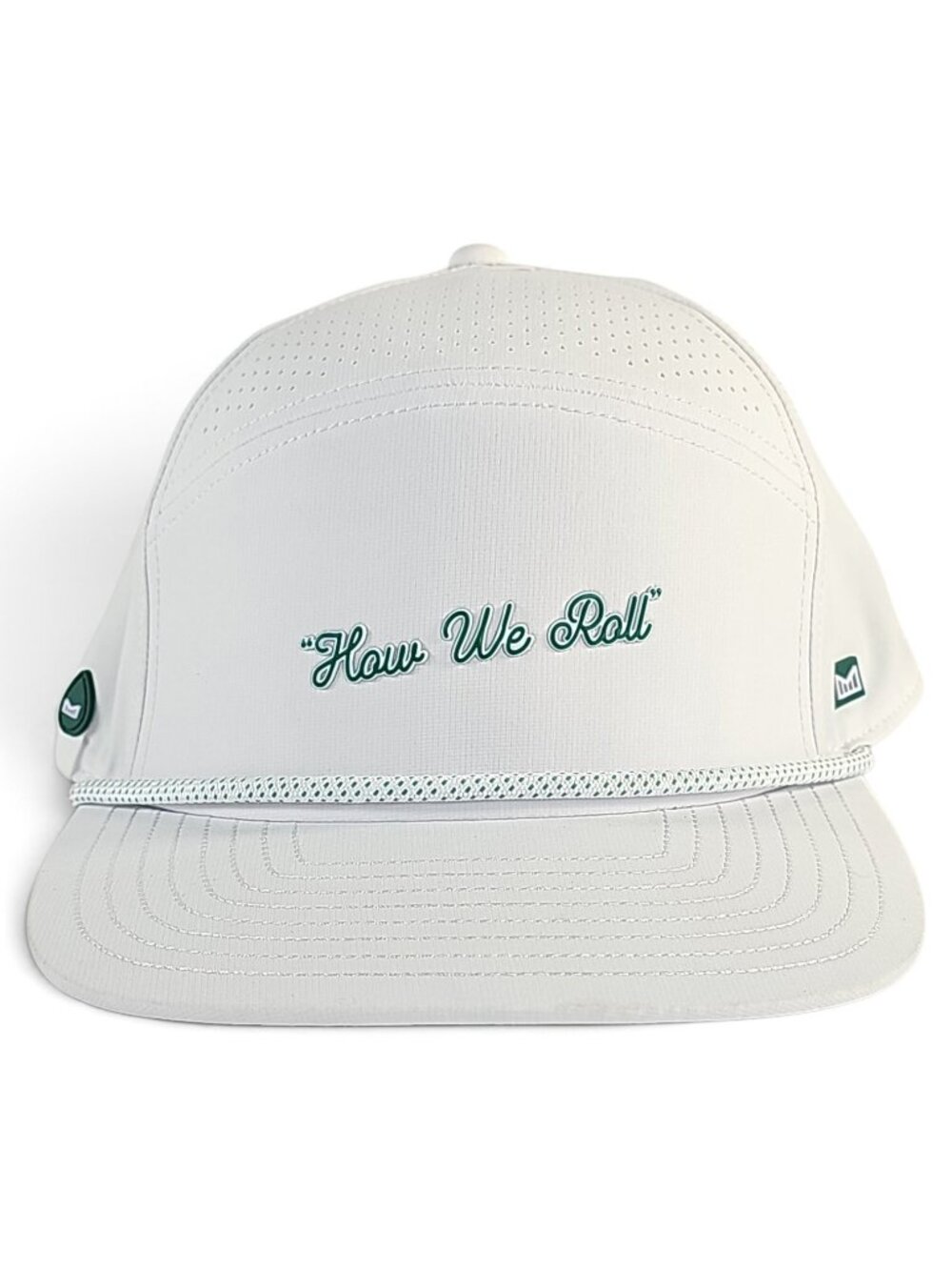 Melin Trenches Links "How We Roll" Golf Snapback Hat Cap Size Classic